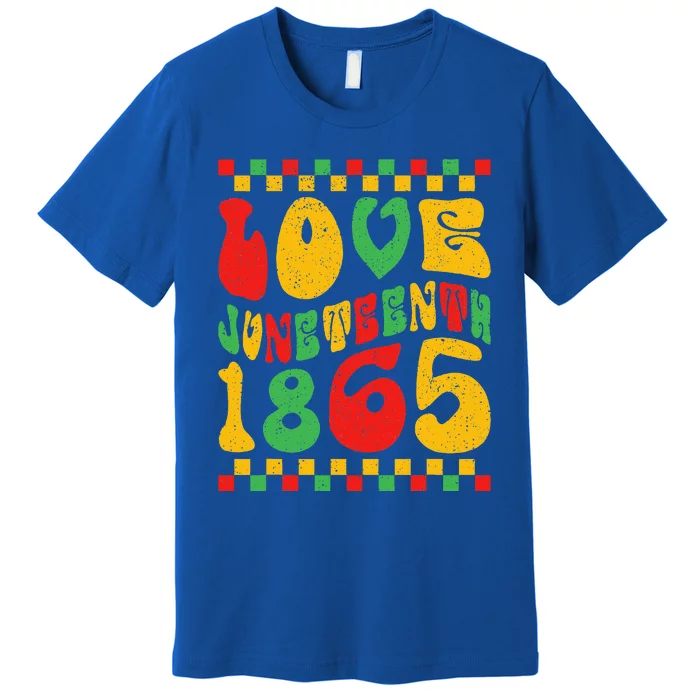 Black Women Free Ish Since 1865 I Love Juneteenth Premium T-Shirt