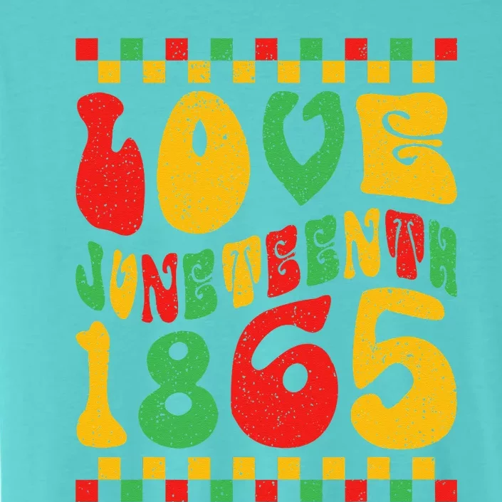 Black Women Free Ish Since 1865 I Love Juneteenth ChromaSoft Performance T-Shirt