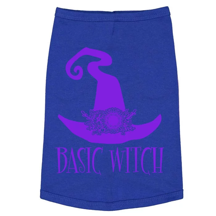 Basic Witch Funny Halloween Costume Gift Doggie Tank