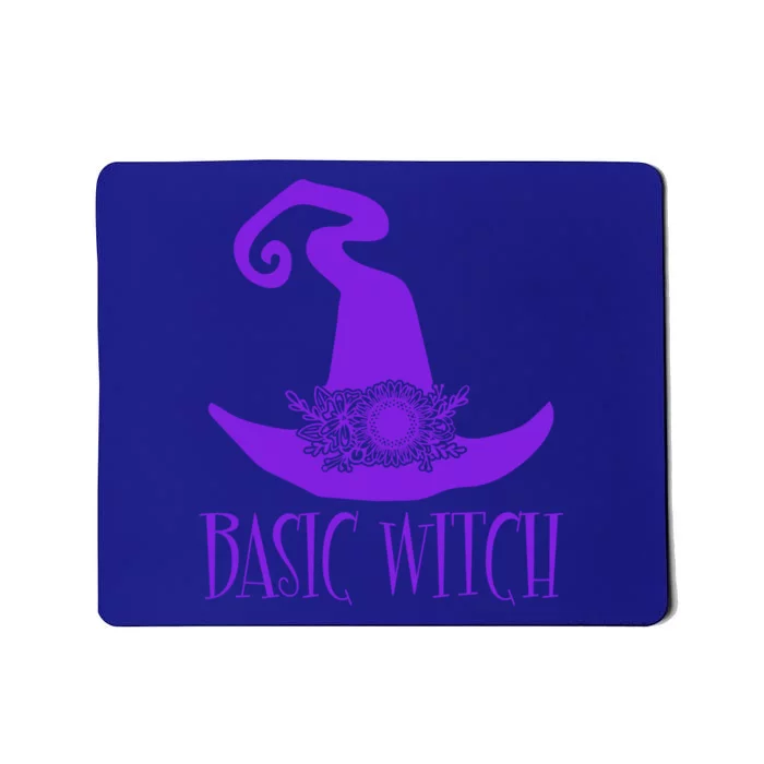 Basic Witch Funny Halloween Costume Gift Mousepad