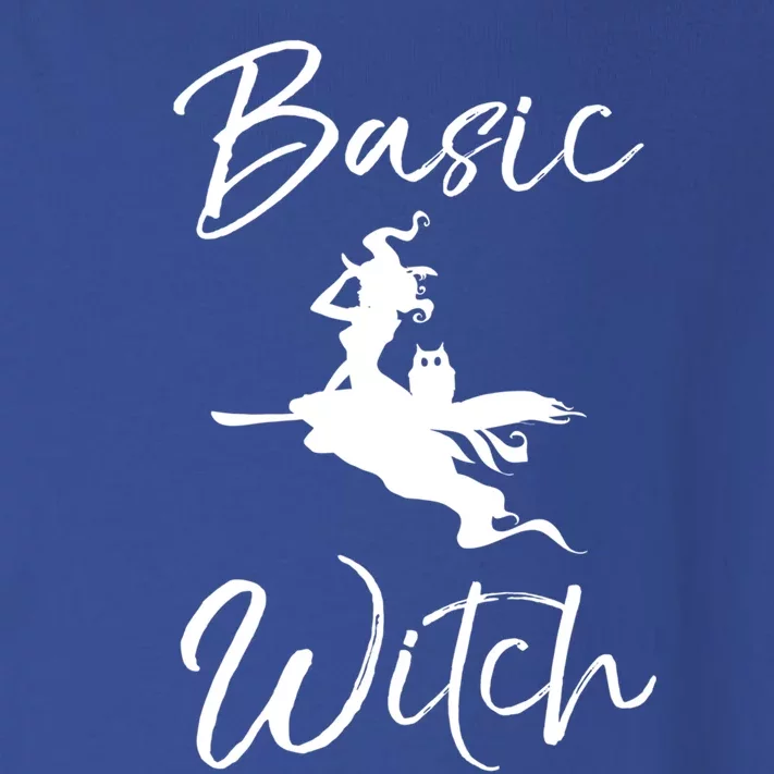 Basic Witch Funny Halloween Party Costume Funny Gift Toddler Long Sleeve Shirt