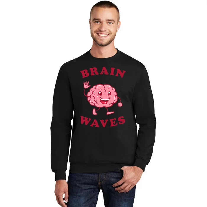 Brain Waves Funny Science Biology Sweatshirt