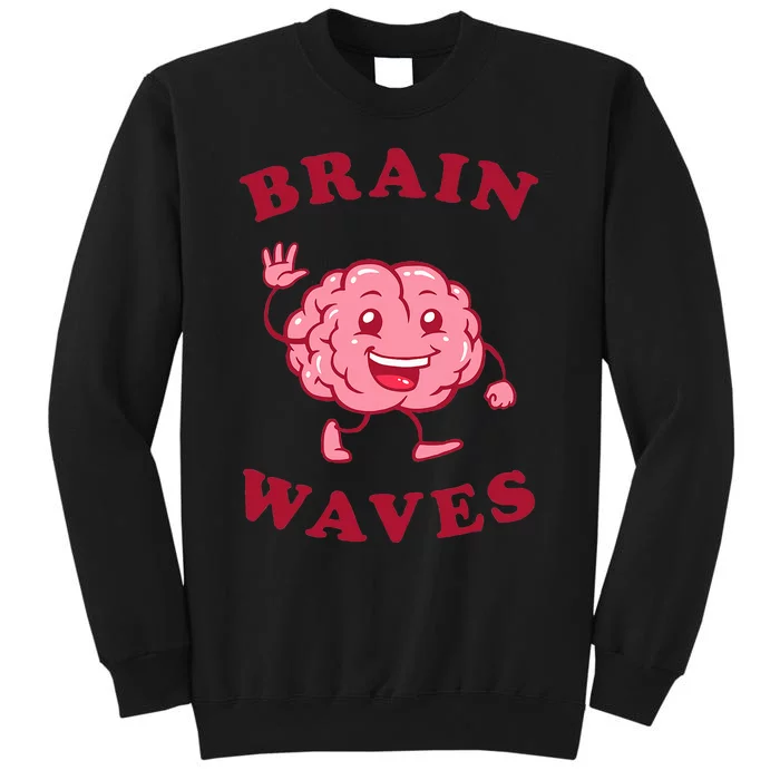 Brain Waves Funny Science Biology Sweatshirt