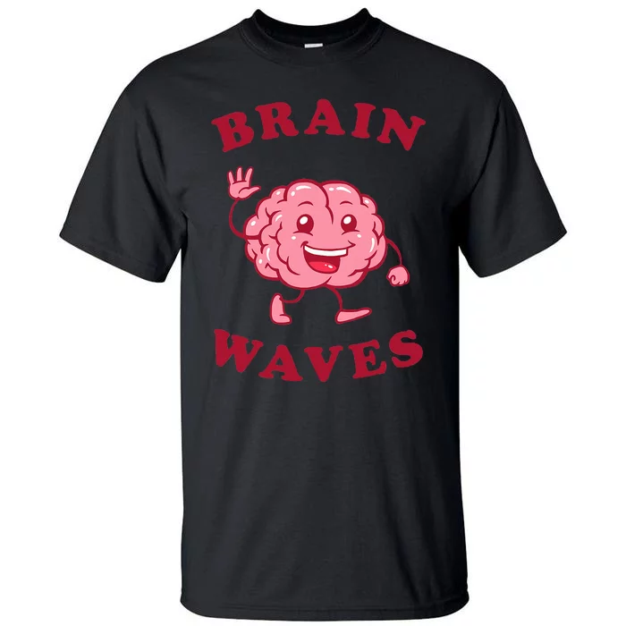 Brain Waves Funny Science Biology Tall T-Shirt