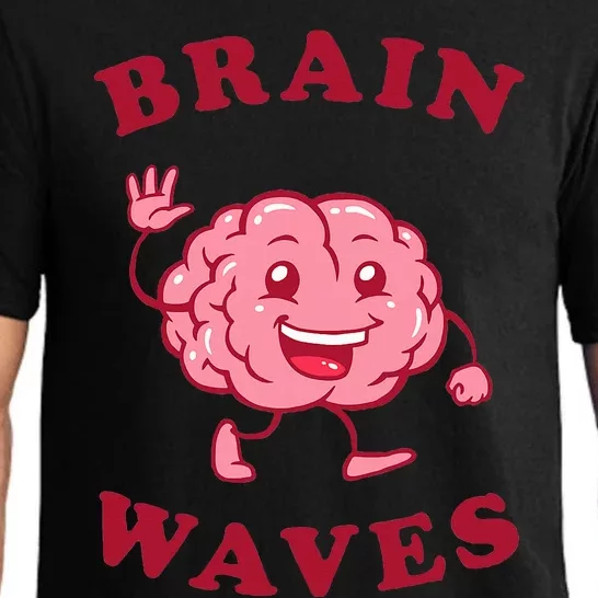 Brain Waves Funny Science Biology Pajama Set