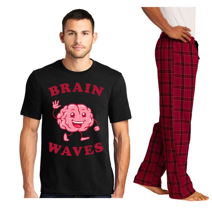 Brain Waves Funny Science Biology Pajama Set