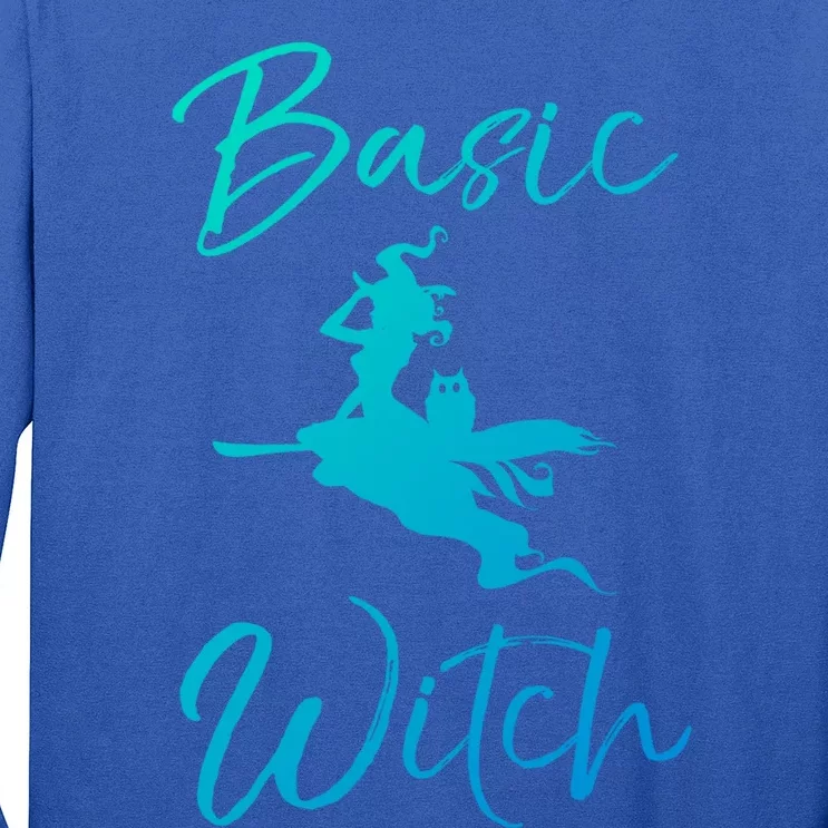 Basic Witch Funny Halloween Party Costume Funny Gift Long Sleeve Shirt