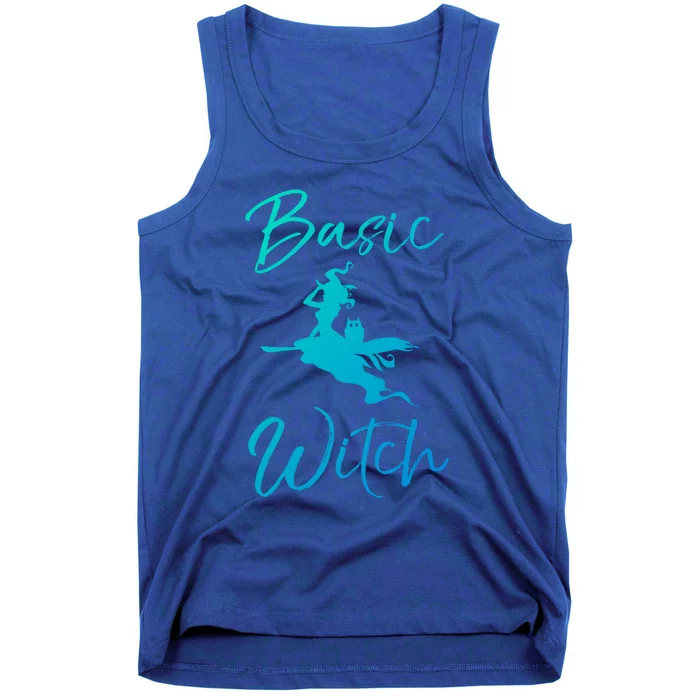 Basic Witch Funny Halloween Party Costume Funny Gift Tank Top