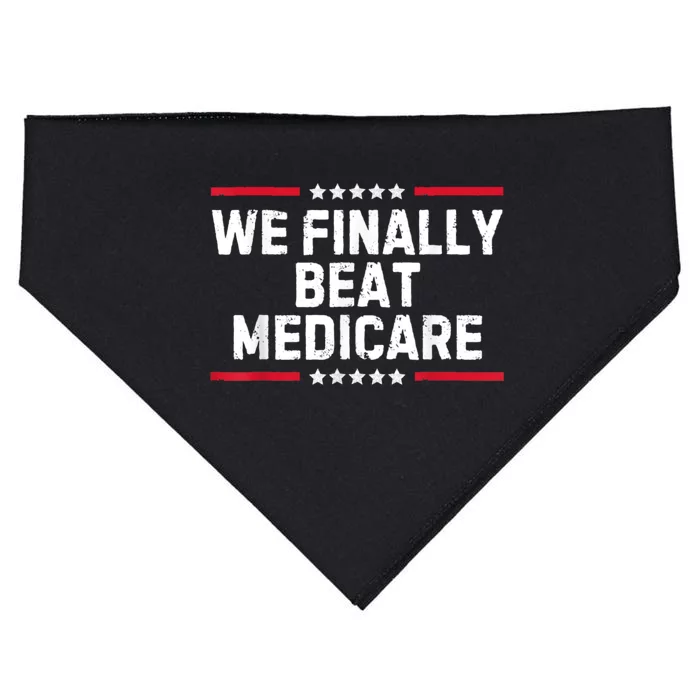 Biden We Finally Beat Medicare USA-Made Doggie Bandana