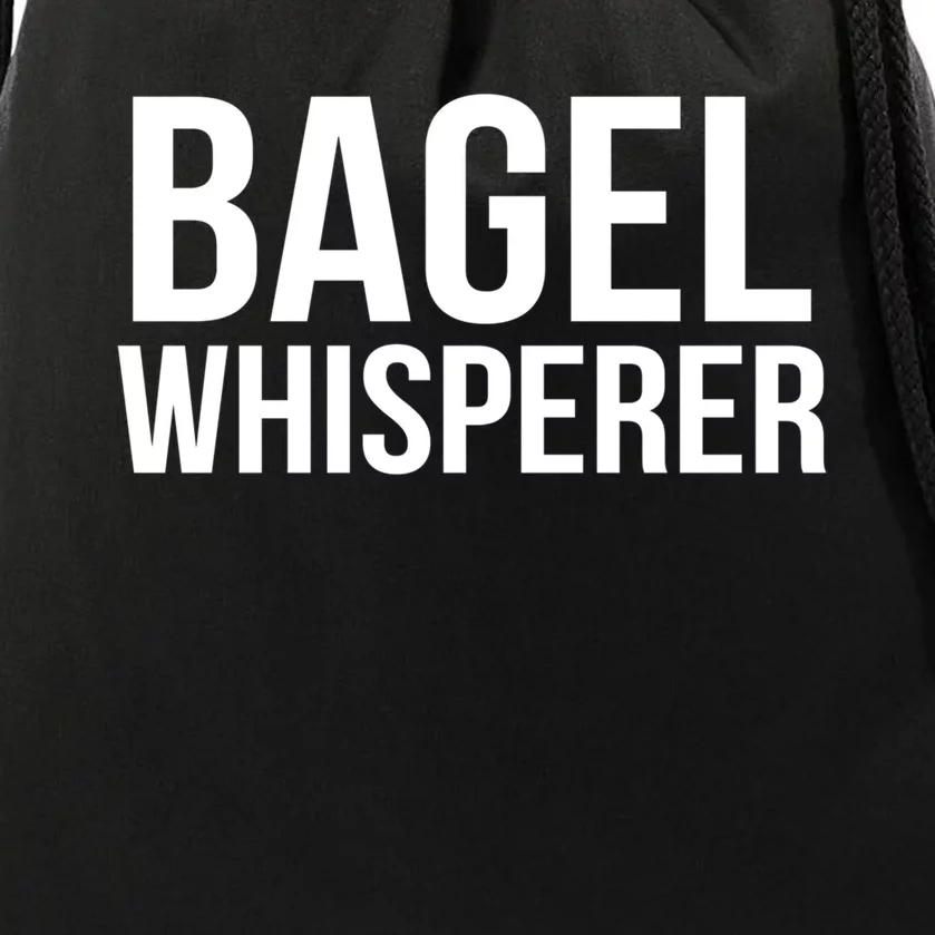 Bagel Whisperer Funny Lover Baking Baker Gift Christmas Gift Drawstring Bag