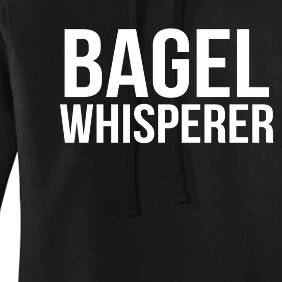 Bagel Whisperer Funny Lover Baking Baker Gift Christmas Gift Women's Pullover Hoodie