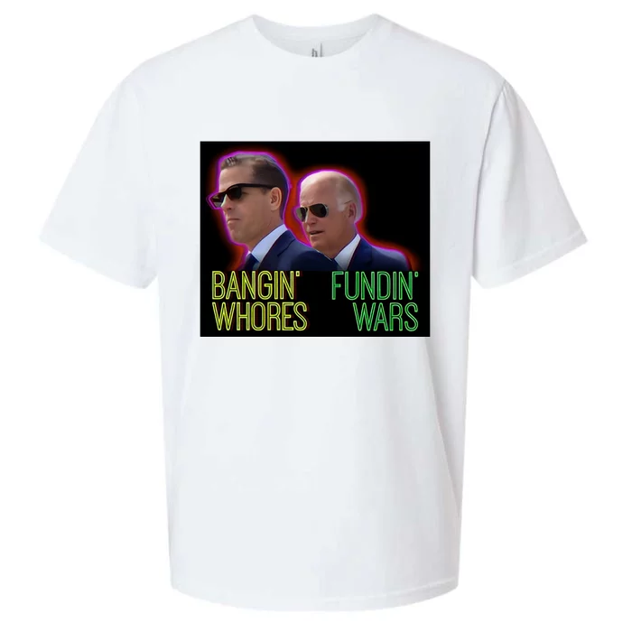 Bangin Whores Fundin Wars Sueded Cloud Jersey T-Shirt