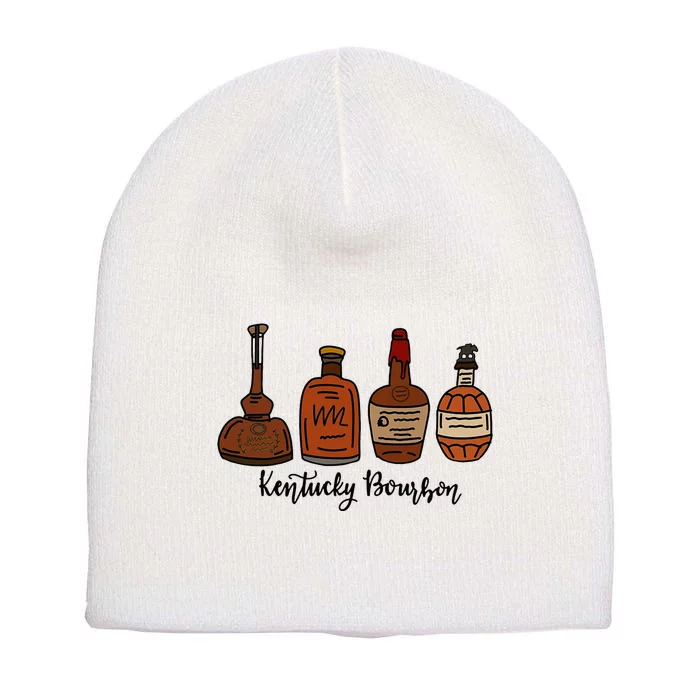 Bourbon Whiskey Favorite Bourbons Distillery Short Acrylic Beanie