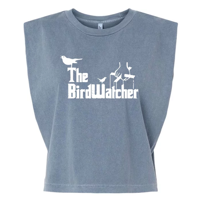 Bird Watching Funny Bird Watcher Garment-Dyed Women's Muscle Tee