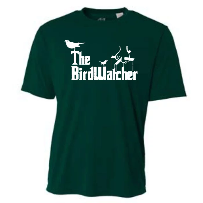 Bird Watching Funny Bird Watcher Cooling Performance Crew T-Shirt