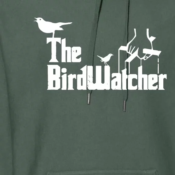 Bird Watching Funny Bird Watcher Premium Hoodie