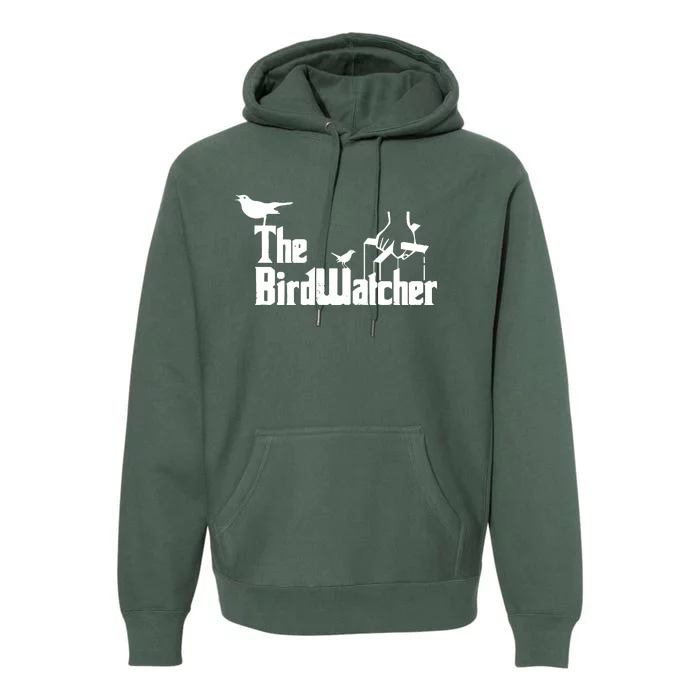 Bird Watching Funny Bird Watcher Premium Hoodie