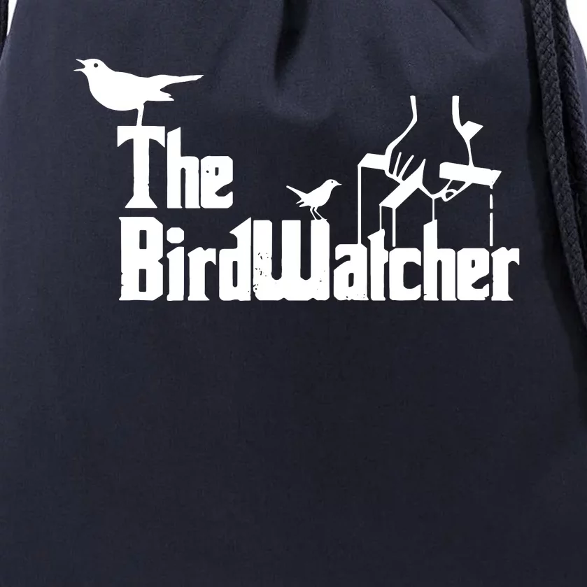 Bird Watching Funny Bird Watcher Drawstring Bag