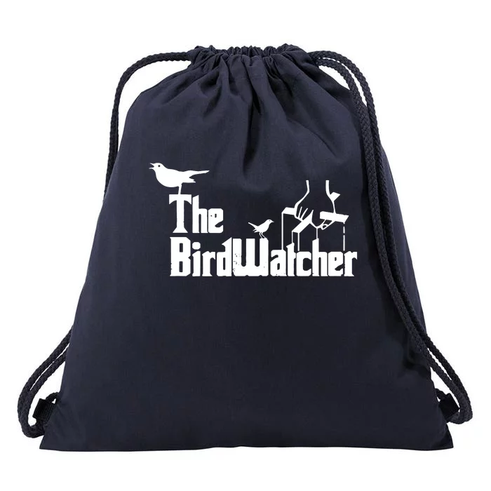 Bird Watching Funny Bird Watcher Drawstring Bag