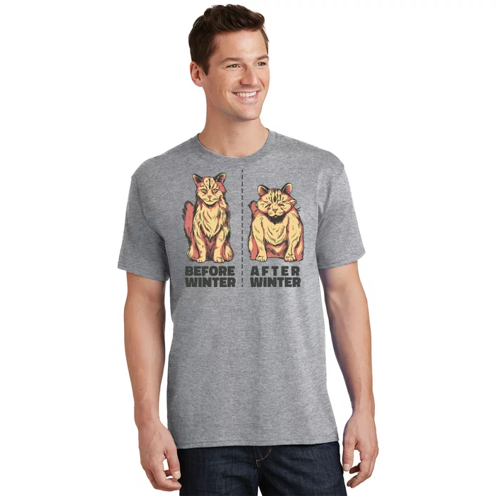 Before Winter Funny Cat T-Shirt