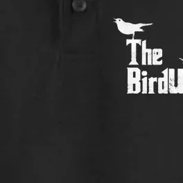 Bird Watching Funny Bird Watcher Dry Zone Grid Performance Polo