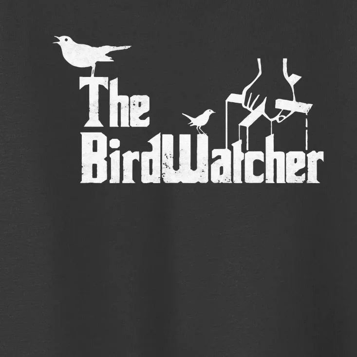 Bird Watching Funny Bird Watcher Toddler T-Shirt