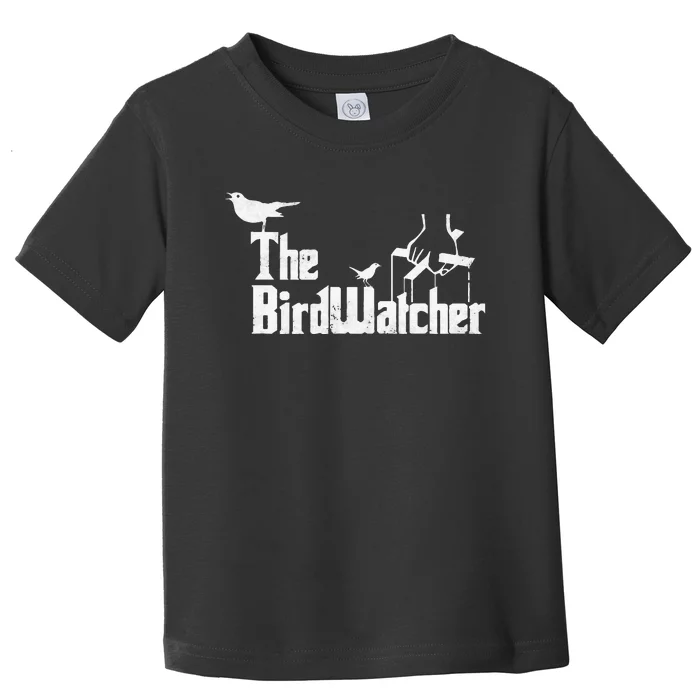 Bird Watching Funny Bird Watcher Toddler T-Shirt