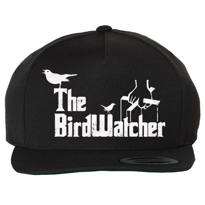 Bird Watching Funny Bird Watcher Wool Snapback Cap