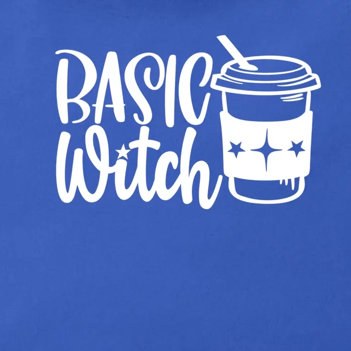 Basic Witch Funny Coffee Meaningful Gift Zip Tote Bag