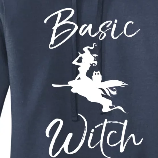 Basic Witch Funny Halloween Party Costume Gift Women's Pullover Hoodie