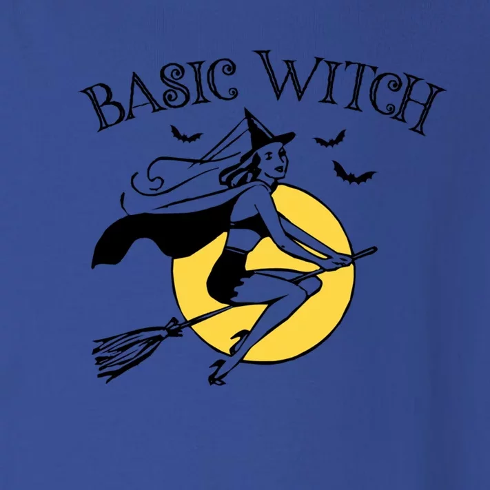 Basic Witch Funny Halloween Pun Mom Joke Retro Witch Graphic Cute Gift Toddler Long Sleeve Shirt