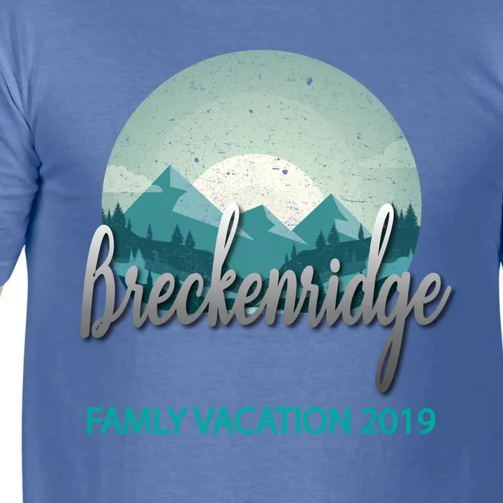 Breckenridge Winter Family Vacation 2019 Funny Gift Comfort Colors T-Shirt