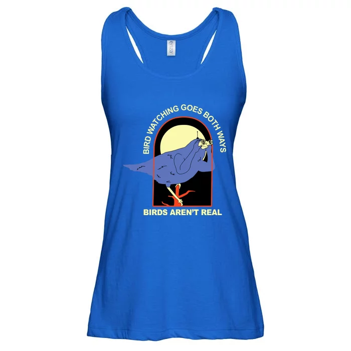 Bird Watching Goes Both Ways Bird Aren’T Real Ladies Essential Flowy Tank