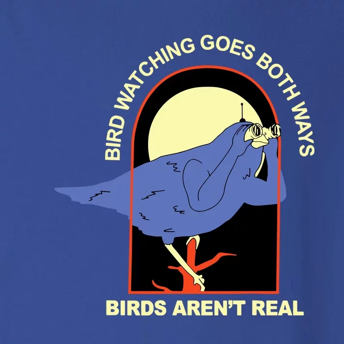 Bird Watching Goes Both Ways Bird Aren’T Real Toddler Long Sleeve Shirt