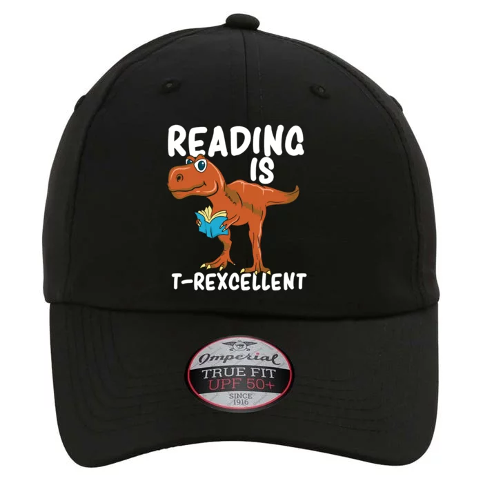 Book Worm Gift For A TRex Loving Book Nerd Gift The Original Performance Cap