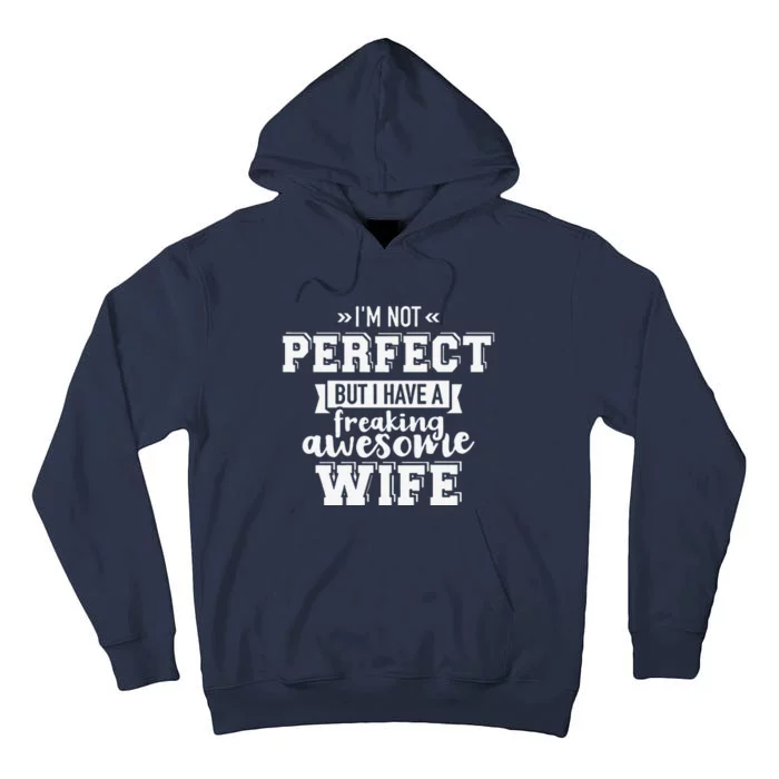 Best Wife Gift For Husband Valentine's Day Tall Hoodie