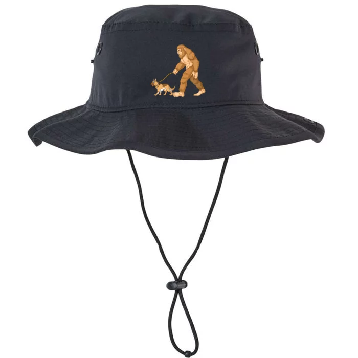 Bigfoot Walking German Shepherd Legacy Cool Fit Booney Bucket Hat