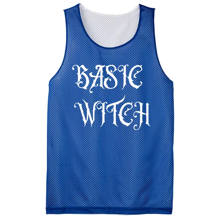 Basic Witch Gift Mesh Reversible Basketball Jersey Tank