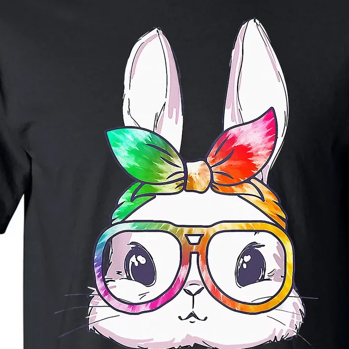 Bunny With Glasses rabbit Happy Easter Day Tall T-Shirt