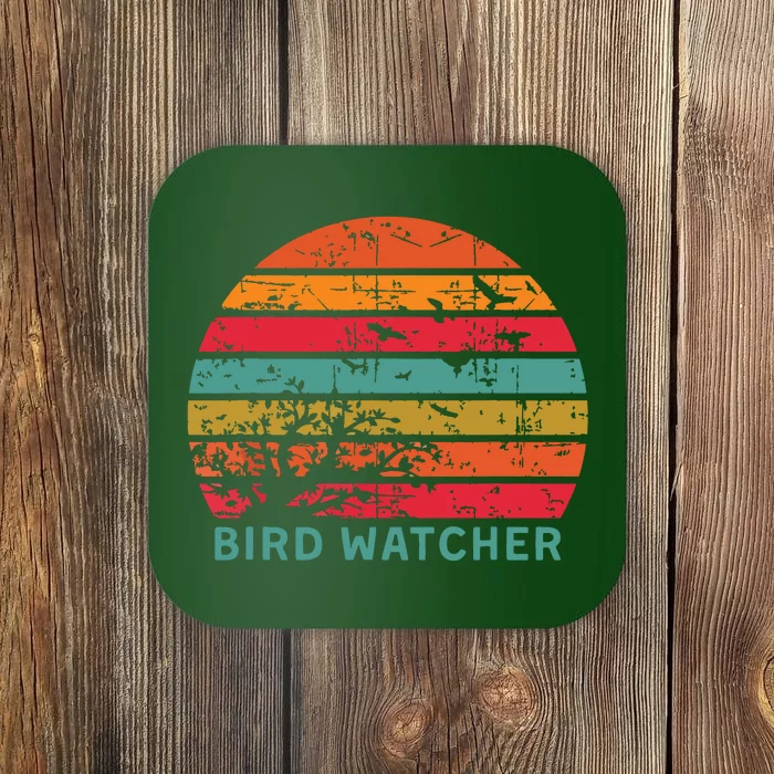 Bird Watcher Gift Birding Bird Watching Coaster