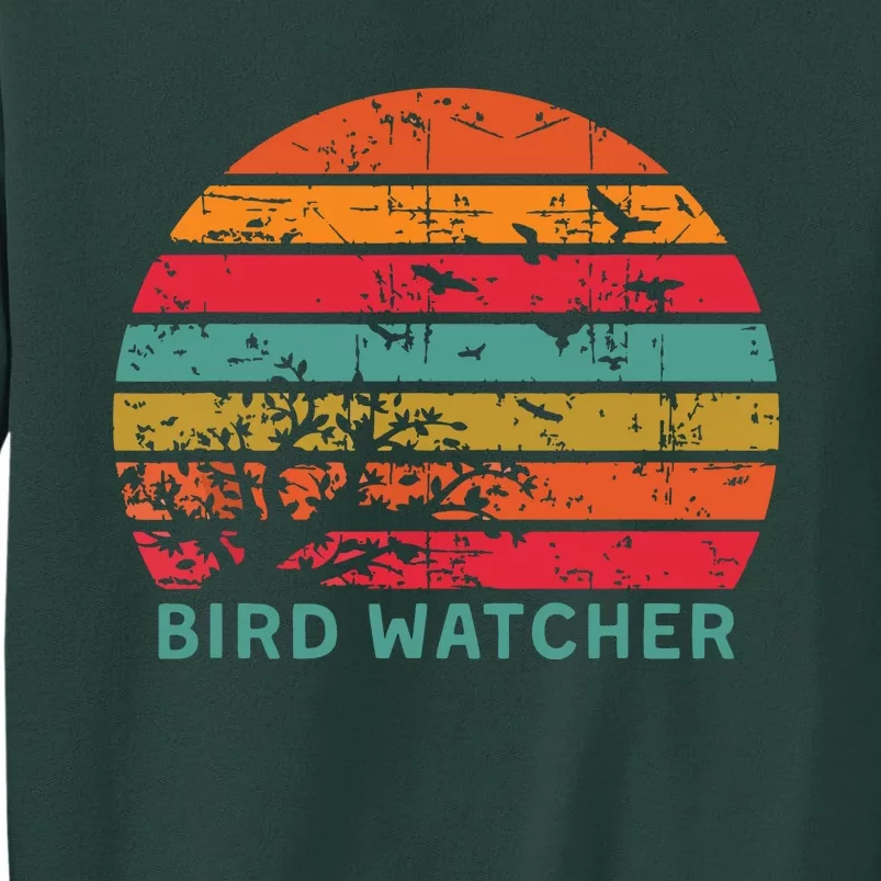 Bird Watcher Gift Birding Bird Watching Tall Sweatshirt