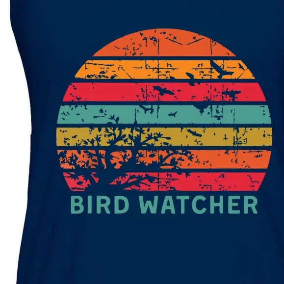 Bird Watcher Gift Birding Bird Watching Ladies Essential Flowy Tank