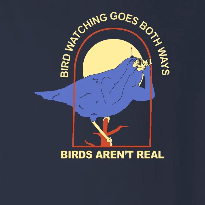 Bird Watching Goes Both Ways Birds Aren't Real Toddler Long Sleeve Shirt