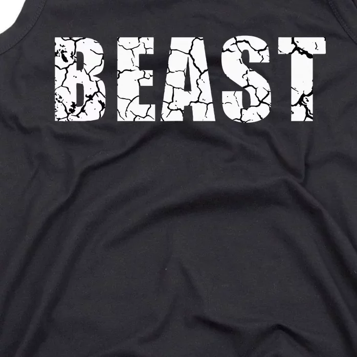 Beast Workout Gym Sport Mode Trendy Cool Looking Tank Top