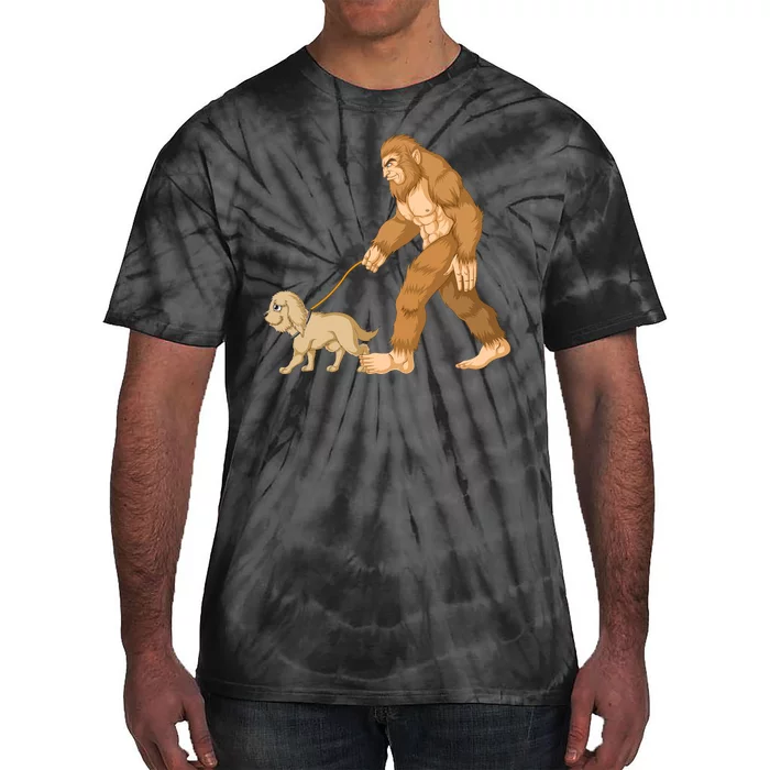 Bigfoot Walk Goldendoodle Tie-Dye T-Shirt