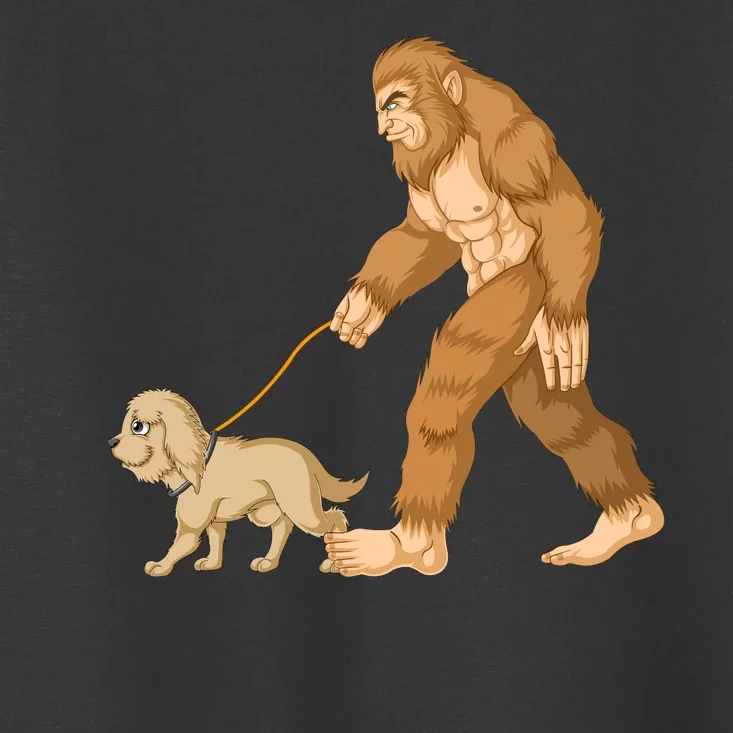 Bigfoot Walk Goldendoodle Toddler T-Shirt