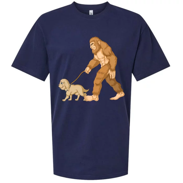 Bigfoot Walk Goldendoodle Sueded Cloud Jersey T-Shirt