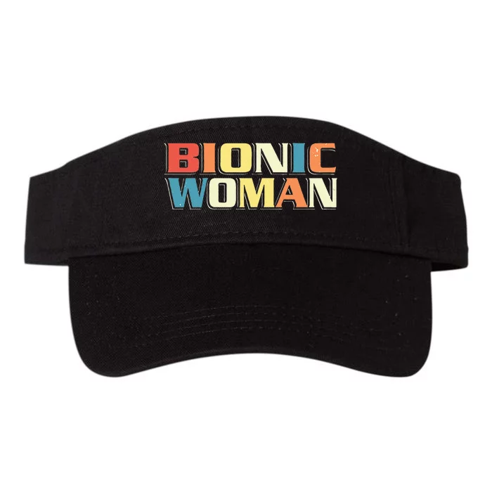 Bionic Woman Get Well Hip Replacement Surgery Recovery Valucap Bio-Washed Visor