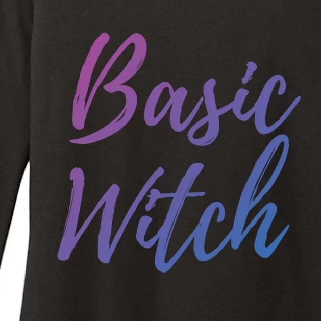 Basic Witch Gift Womens CVC Long Sleeve Shirt