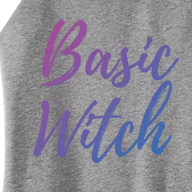 Basic Witch Gift Women’s Perfect Tri Rocker Tank